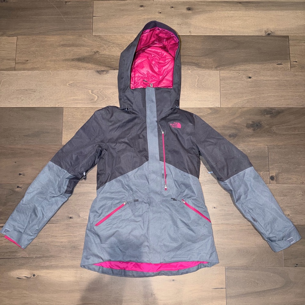 The North Face Gatekeepers Jacket Coat  Medium Grey Pink